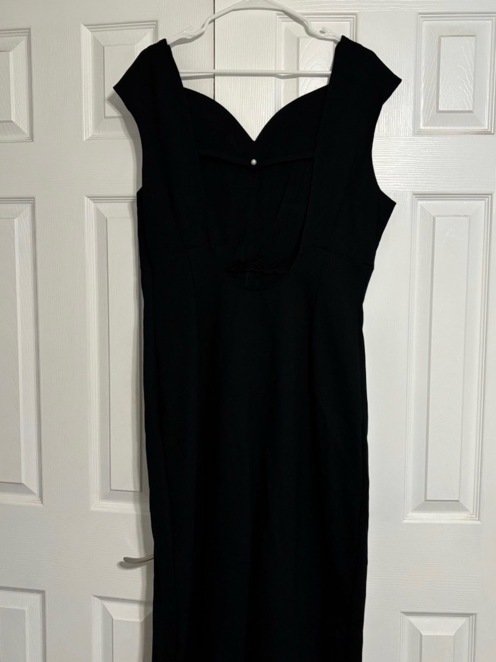 Maeve by‎ Anthropologie Sweetheart Neck Sheath Dress Black XL NWOT - Picture 3 of 6